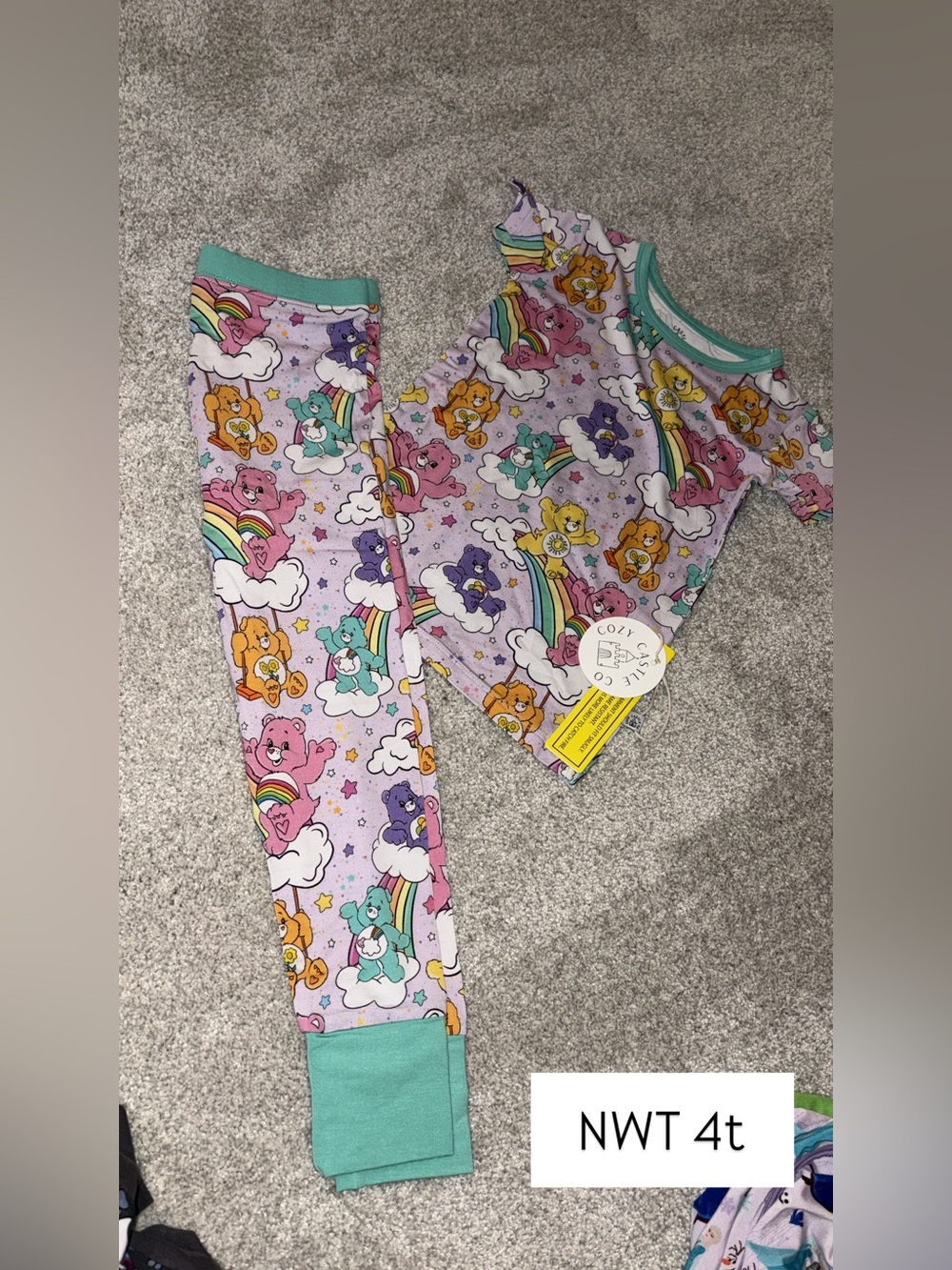 Care bear bamboo set